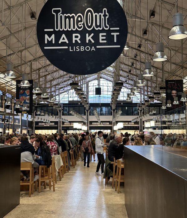 Lisbonne en famille et manger au Time Out Market